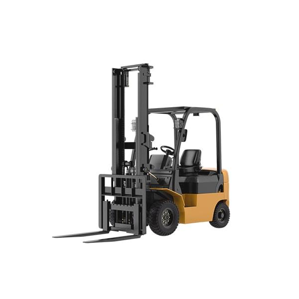 forklifts can be equipped with attachments such as fork positioners and side shifters